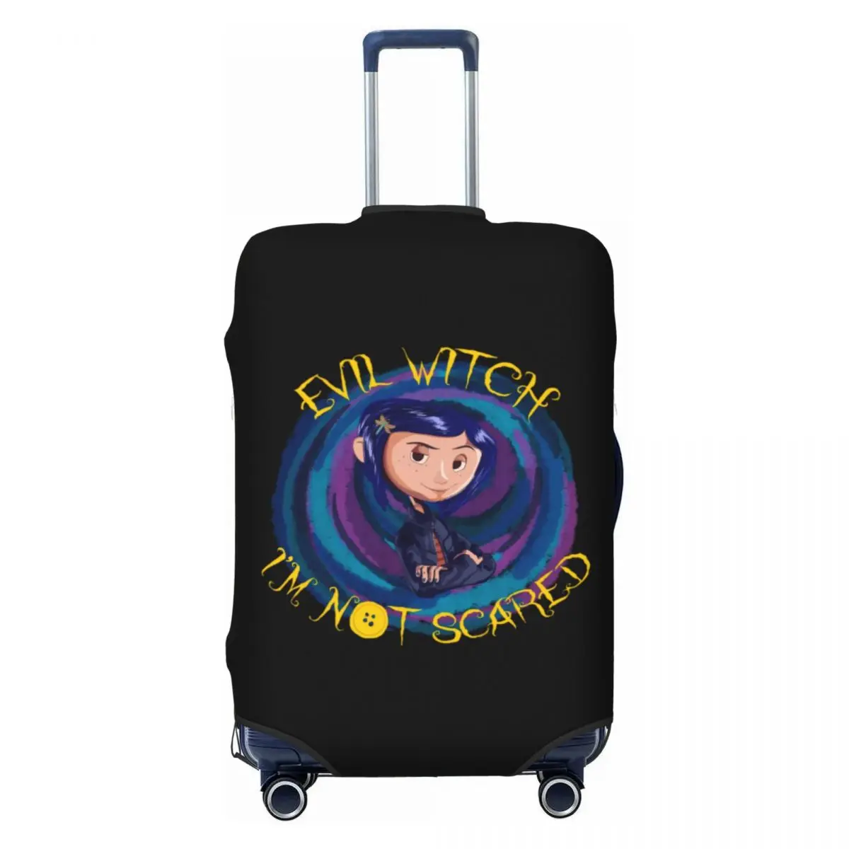 Custom Horror Halloween Movie Coraline Travel Luggage Cover Dust Proof Suitcase Cover Protector Fit 18-32 Inch
Custom Horror Halloween Movie Coraline Travel Luggage Cover Dust Proof Suitcase Cover Protector Fit 18-32 Inch