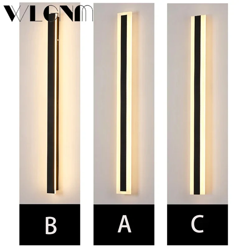 Waterproof LED Wall Lamp Outdoor Long Decorative Lights For Courtyard Gate Garden Villa Hotel Living Room Illumination Fixtures
Waterproof LED Wall Lamp Outdoor Long Decorative Lights For Courtyard Gate Garden Villa Hotel Living Room Illumination Fixtures