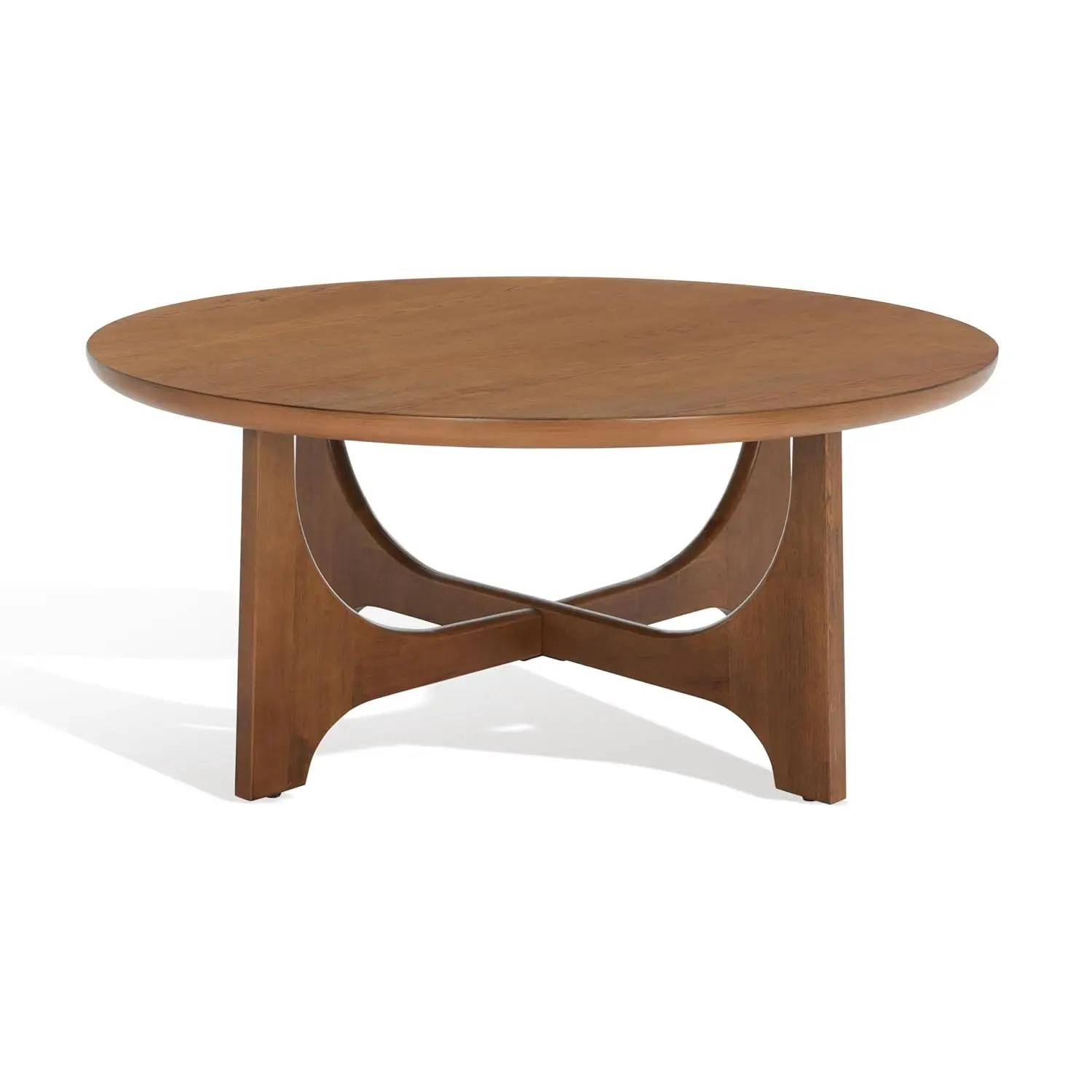 Medium Oak Veneer Round Coffee Table Sculptural Modern Living Room Furniture 31.5", Customized
Medium Oak Veneer Round Coffee Table Sculptural Modern Living Room Furniture 31.5", Customized