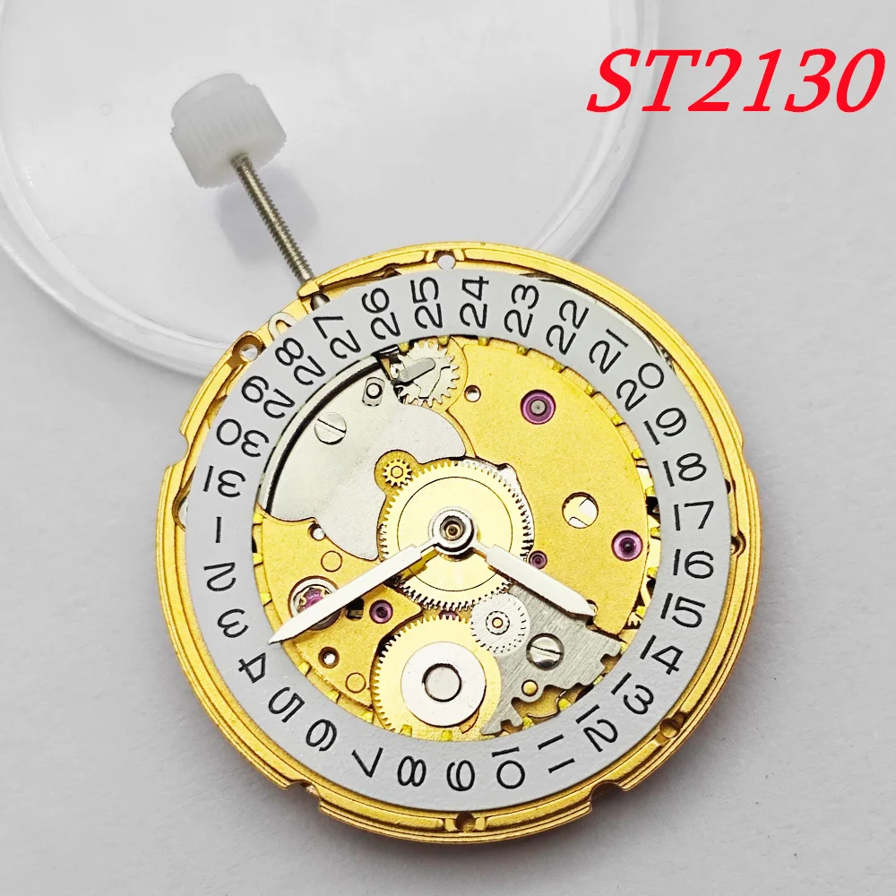 RICHUS Gold ST2130 Movement 28 800VPH Frequenc High Accuracy Replacement Fit 2824-2 Mechanical Wristwatch Clock Movement
RICHUS Gold ST2130 Movement 28 800VPH Frequenc High Accuracy Replacement Fit 2824-2 Mechanical Wristwatch Clock Movement