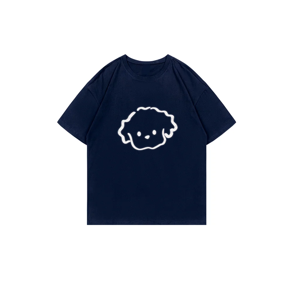 2025 Fun cartoon puppy Printed Short Sleeved Summer Cotton T-shirts for Women Fashion Breathable Casual Oversized Loose Tops
2025 Fun cartoon puppy Printed Short Sleeved Summer Cotton T-shirts for Women Fashion Breathable Casual Oversized Loose Tops