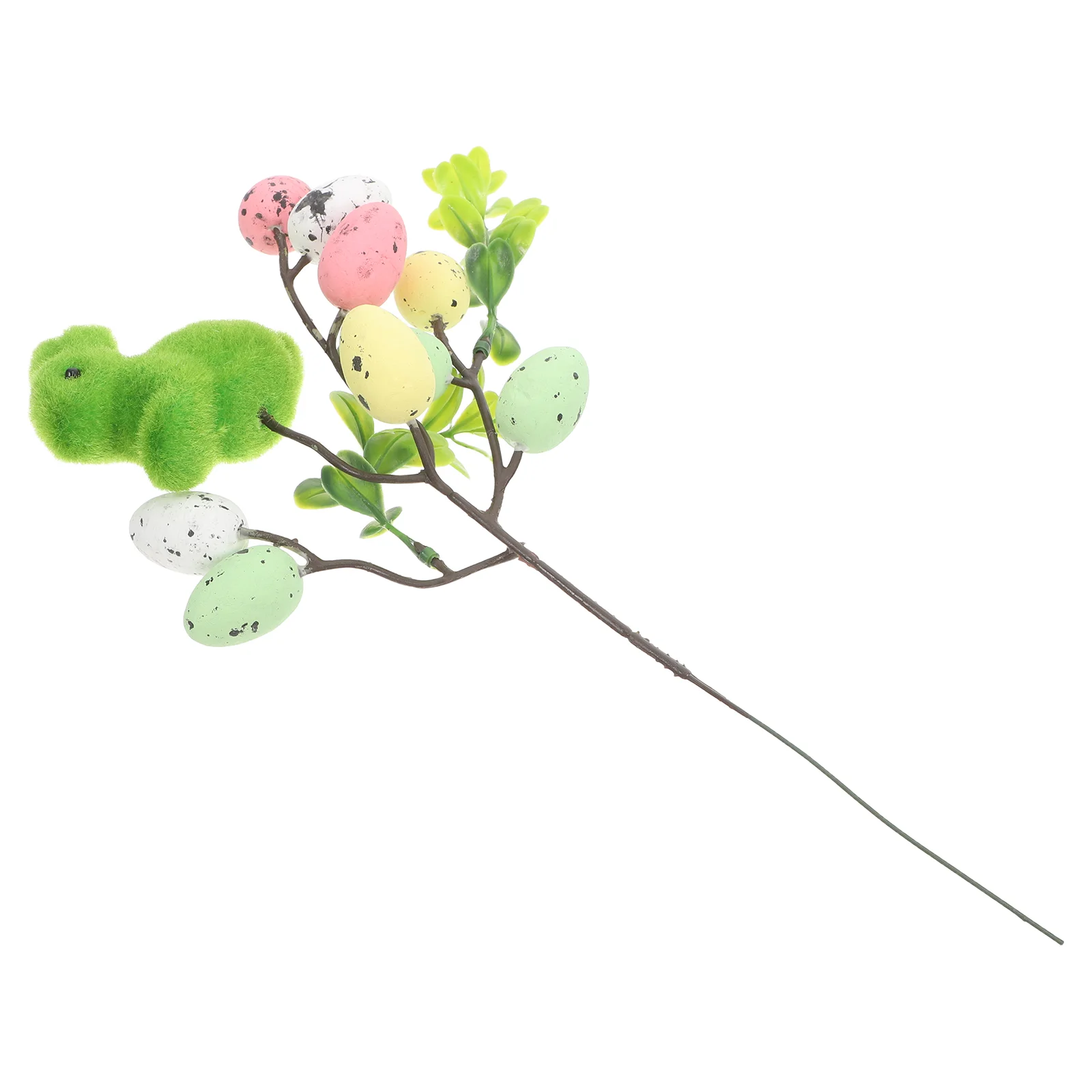 Colorful Easter Egg Bunny Picks Artificial Foam Speckled Eggs Stem Mini Flocked Bunny Decorations for Spring Easter
Colorful Easter Egg Bunny Picks Artificial Foam Speckled Eggs Stem Mini Flocked Bunny Decorations for Spring Easter
