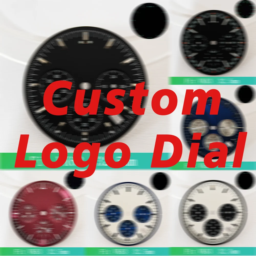 Custom LOGO Watch Dial For VK63 Watch Dial 32.5mm Multi ColorBlue green luminous with calendar window suitable Accessoriesh
Custom LOGO Watch Dial For VK63 Watch Dial 32.5mm Multi ColorBlue green luminous with calendar window suitable Accessoriesh