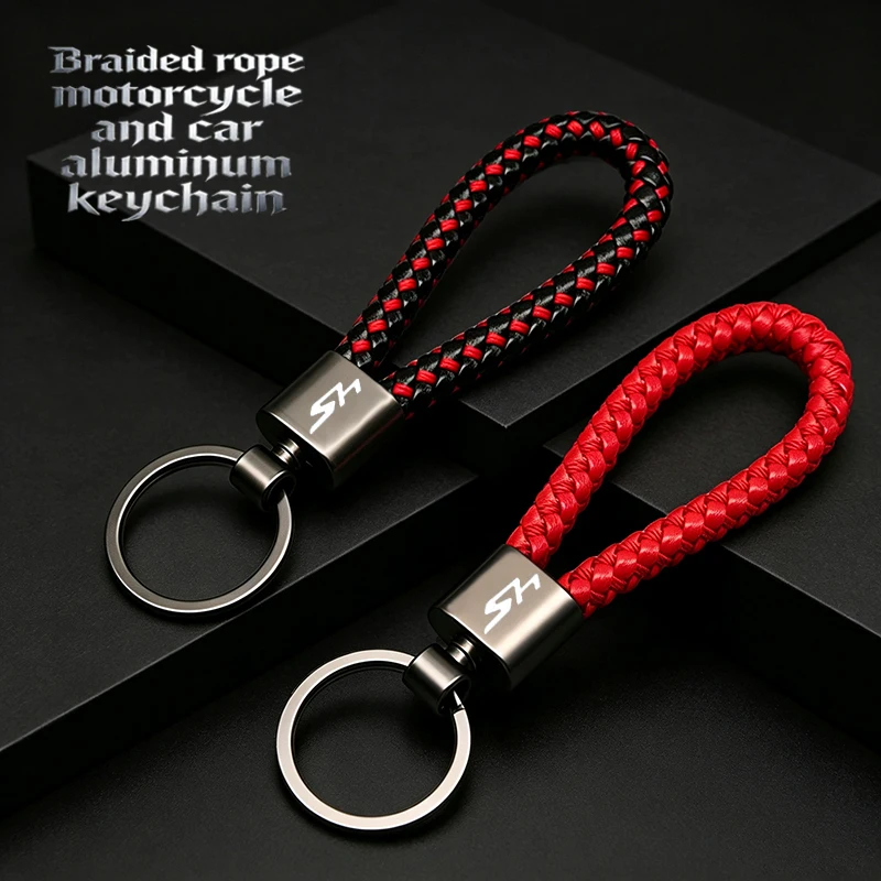 FOR HONDA SH125 SH150 SH300 SH350 SH 125 i 150i 300i 350i Motorcycle Braided Rope Keyring Metal Anti-lost Keychain Accessories
FOR HONDA SH125 SH150 SH300 SH350 SH 125 i 150i 300i 350i Motorcycle Braided Rope Keyring Metal Anti-lost Keychain Accessories
