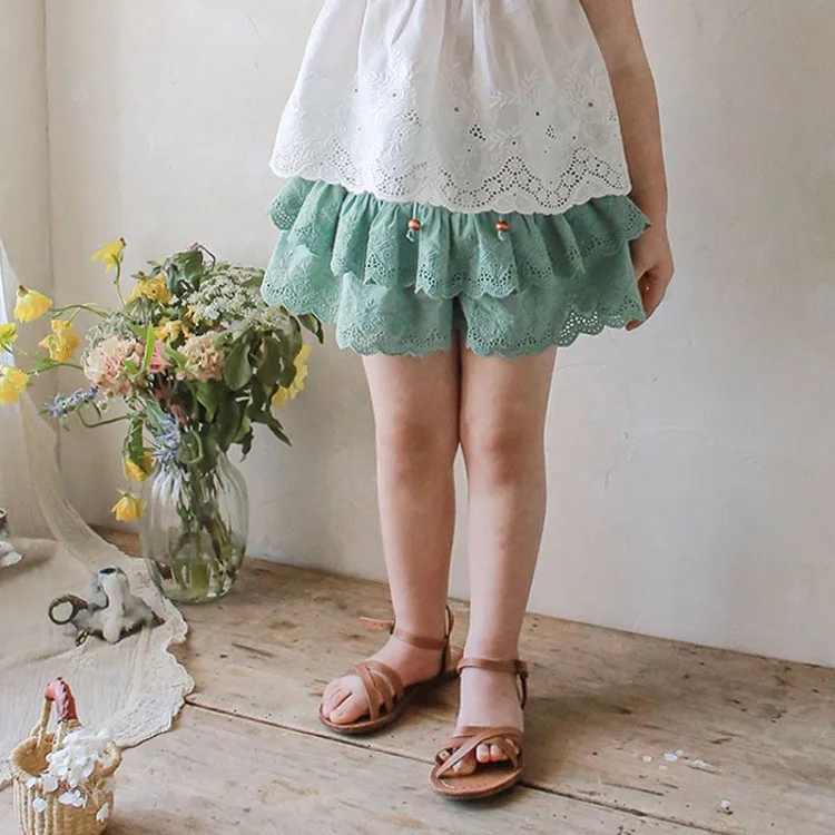 Children Clothing Kids Summer Novelty Solid Color Cotton 2024 Breathable Girls Baby Double Hollowed Lace Casual Shorts
Children Clothing Kids Summer Novelty Solid Color Cotton 2024 Breathable Girls Baby Double Hollowed Lace Casual Shorts