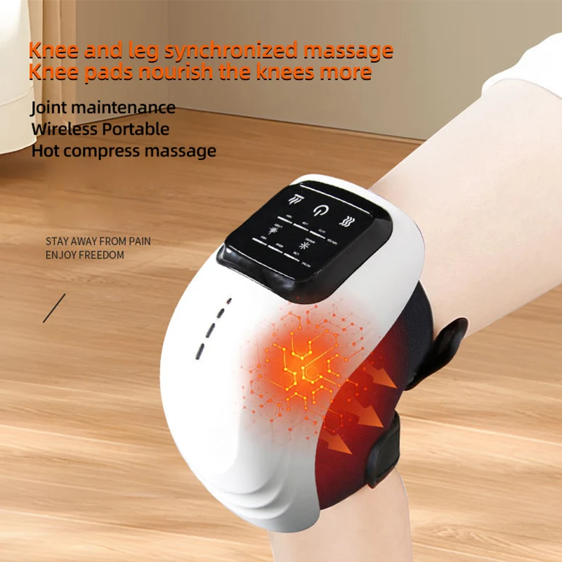 Cordless Knee Massager with LED Screen Infrared Heat and Vibration Knee Pain Relief for Swelling Stiff Joints Stretched Ligament
Cordless Knee Massager with LED Screen Infrared Heat and Vibration Knee Pain Relief for Swelling Stiff Joints Stretched Ligament