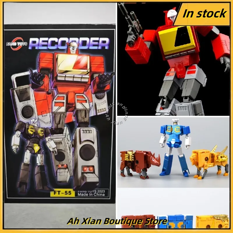 In Stock 100% Original FansToys Normal Edition FT-55 Recorder Deformed Toys Motivated Mecha Collection Gifts Save gifts
In Stock 100% Original FansToys Normal Edition FT-55 Recorder Deformed Toys Motivated Mecha Collection Gifts Save gifts