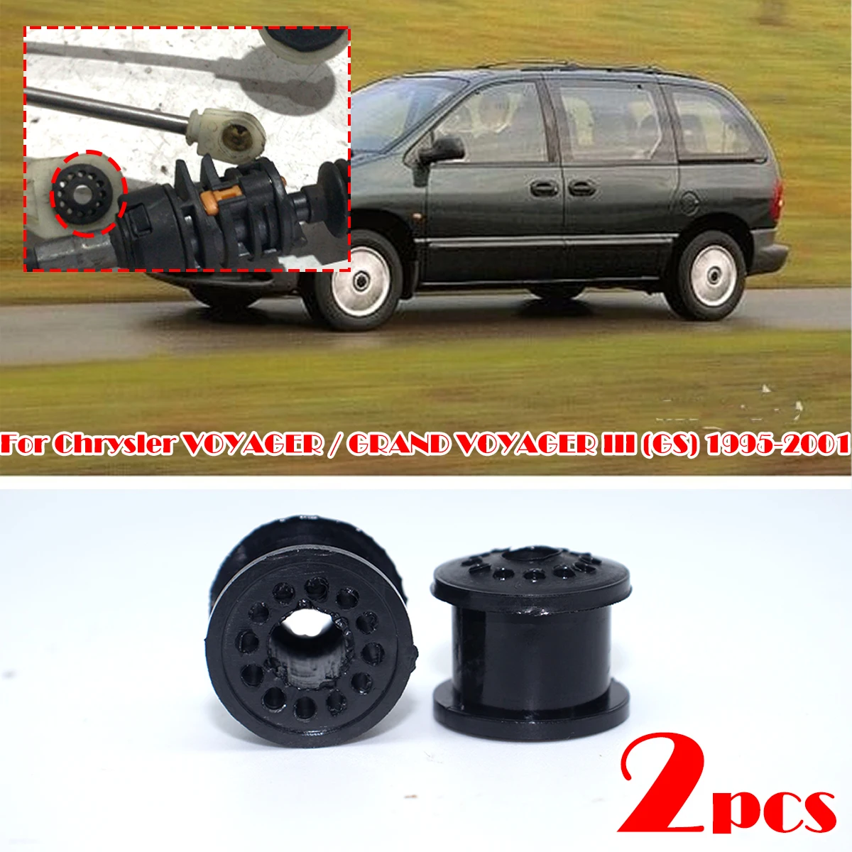 2Pc Manual Transmission Shift Cable Bushing For Chrysler GRAND VOYAGER III GS 1995-2001 Gearbox Shifter Lever Linkage End Rubber
2Pc Manual Transmission Shift Cable Bushing For Chrysler GRAND VOYAGER III GS 1995-2001 Gearbox Shifter Lever Linkage End Rubber