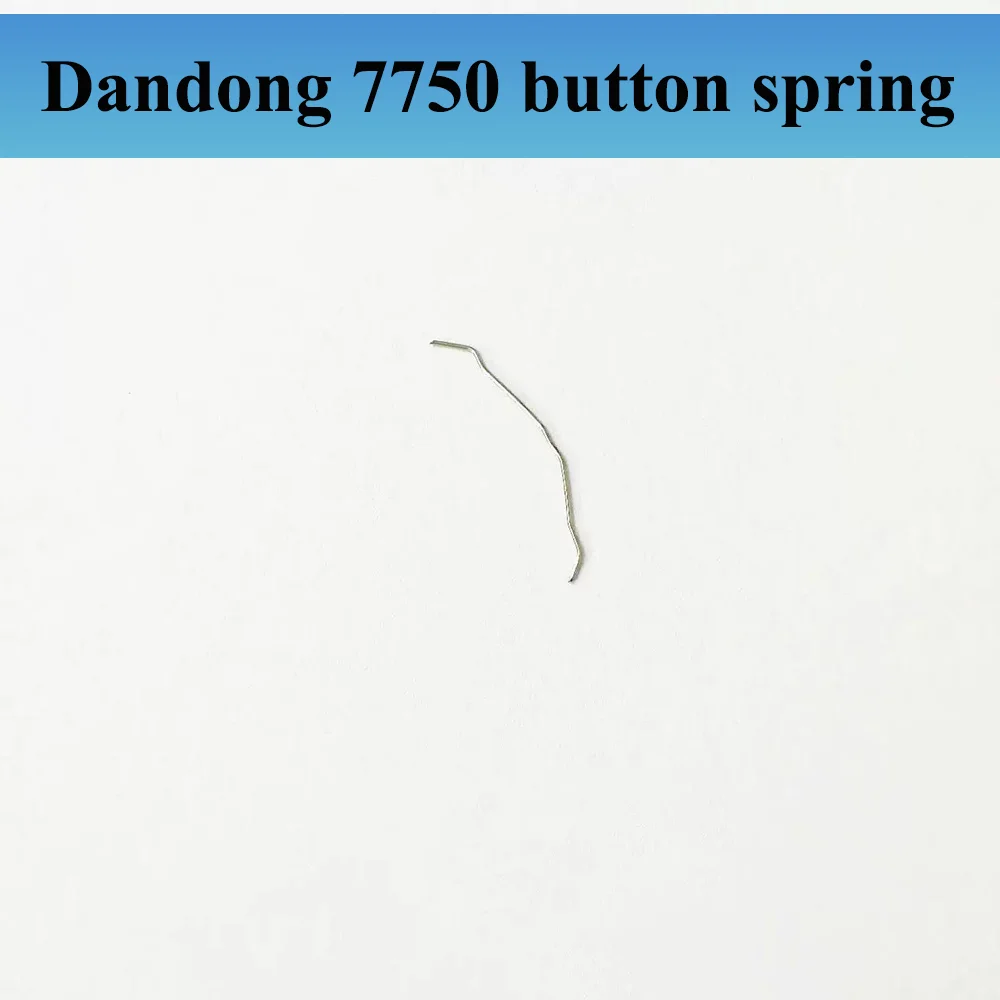 Watch Accessories Push Button Spring Suitable for Dandong 7750 Movement Mechanical Watch Repair Parts Button Spring
Watch Accessories Push Button Spring Suitable for Dandong 7750 Movement Mechanical Watch Repair Parts Button Spring