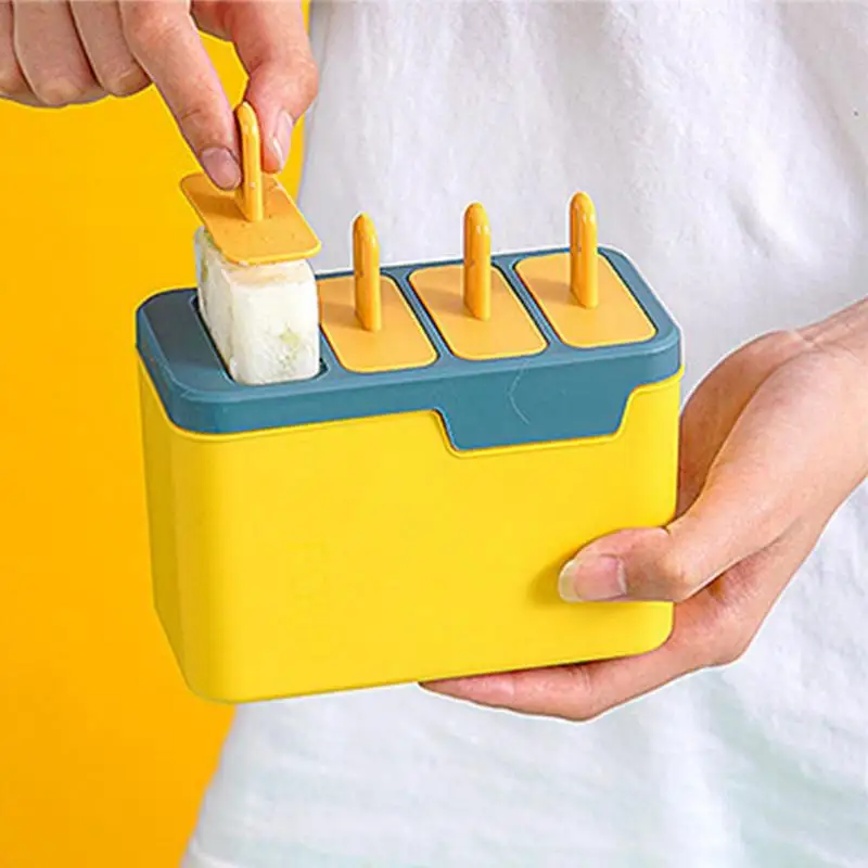 Форма для домашнего мороженого, мороженого, фруктов, 4 ячейки
Форма для домашнего мороженого, мороженого, фруктов, 4 ячейки