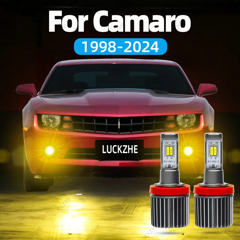 LED Front Fog Light Bulb For CHEVROLET Camaro 1998- 2019 2020 2021 2022 2023 2024 Accessories Dual Color LED Fog Light Yellow
LED Front Fog Light Bulb For CHEVROLET Camaro 1998- 2019 2020 2021 2022 2023 2024 Accessories Dual Color LED Fog Light Yellow