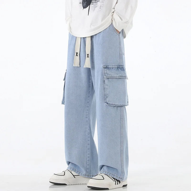 2025 New Y2K street wear multi pocket loose work pants men's pants retro loose men's multi pocket jeans four-color loose
2025 New Y2K street wear multi pocket loose work pants men's pants retro loose men's multi pocket jeans four-color loose
