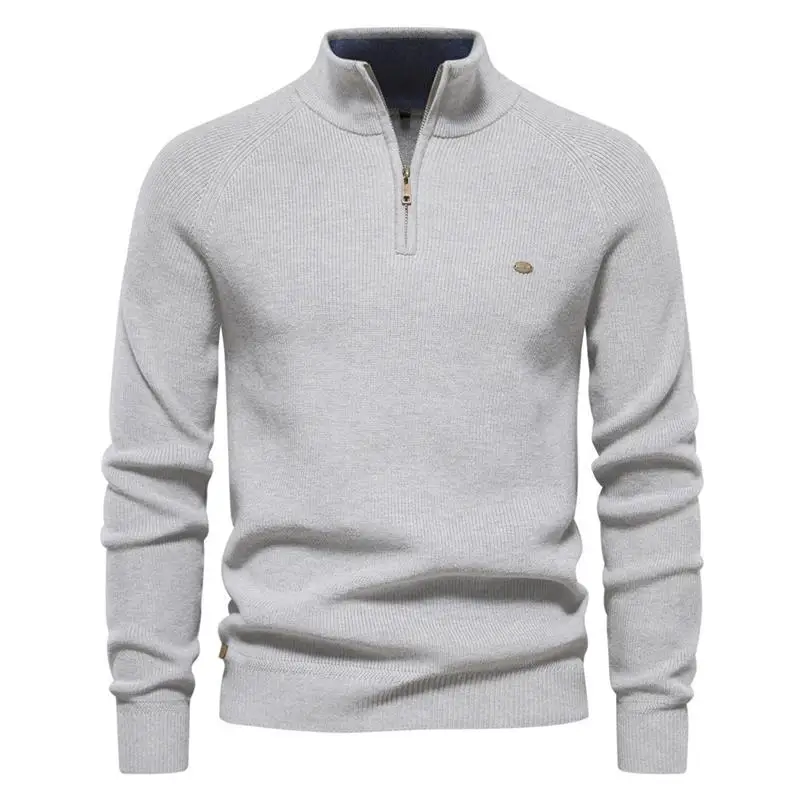 Autumn Winter New Sle Men's European Size Long Sve Zipper Pure Color Casual Trendy Sweater Comfortable Fit Urban Faion
Autumn Winter New Sle Men's European Size Long Sve Zipper Pure Color Casual Trendy Sweater Comfortable Fit Urban Faion