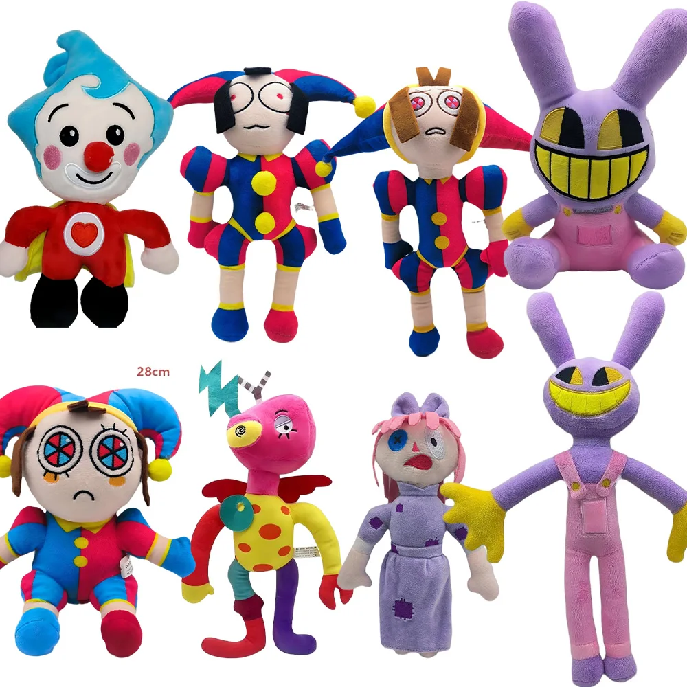 Anime The Amazing Digital Circus Plush Clown Ragatha Pomni Cartoon Doll Joker Plush Soft Stuffed Sofa Decorate Christmas Gifts
Anime The Amazing Digital Circus Plush Clown Ragatha Pomni Cartoon Doll Joker Plush Soft Stuffed Sofa Decorate Christmas Gifts