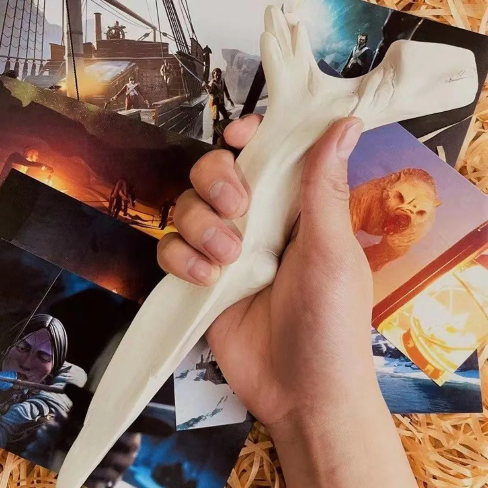 New Bone Knife Mist Sailing Werewolf Killing Ornaments Decorations Resin Carving Hand held Surrounding Hunger and Famine Game
New Bone Knife Mist Sailing Werewolf Killing Ornaments Decorations Resin Carving Hand held Surrounding Hunger and Famine Game