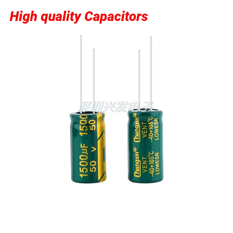 10 шт. 50v1500uf высокочастотный низкий сопротивление длительный срок службы электролитический конденсатор 1500uf 50v размер 13x25 мм
10 шт. 50v1500uf высокочастотный низкий сопротивление длительный срок службы электролитический конденсатор 1500uf 50v размер 13x25 мм