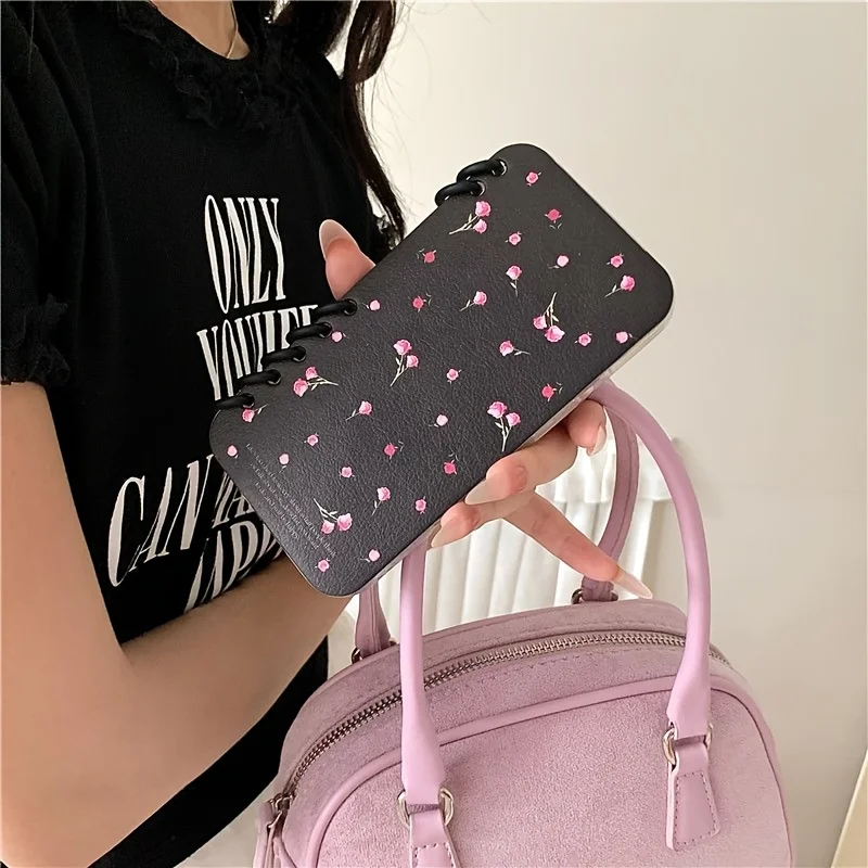 Screen Floral Notebook Phone Case Suitable for Suitable for 17/15/14/13/13Pro/13Promax, 12/12Pro/12Promax/11 back cover
Screen Floral Notebook Phone Case Suitable for Suitable for 17/15/14/13/13Pro/13Promax, 12/12Pro/12Promax/11 back cover