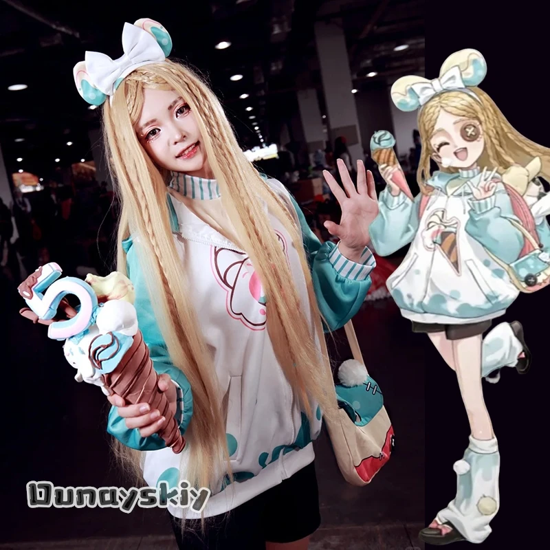 Костюм для косплея Game IdentityV для маленькой девочки{Hemera}Повседневные толстовки с капюшоном, униформа, сумка, комплект париков, маскарадный костюм на Хэллоуин «Алиса»
Костюм для косплея Game IdentityV для маленькой девочки{Hemera}Повседневные толстовки с капюшоном, униформа, сумка, комплект париков, маскарадный костюм на Хэллоуин «Алиса»