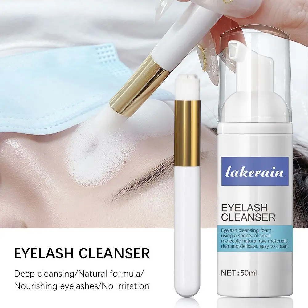 Hot Non-Irritating Professional Salon Eyelash Extension Cleanser Shampoo Eyelid Foaming Lash Foam
Hot Non-Irritating Professional Salon Eyelash Extension Cleanser Shampoo Eyelid Foaming Lash Foam