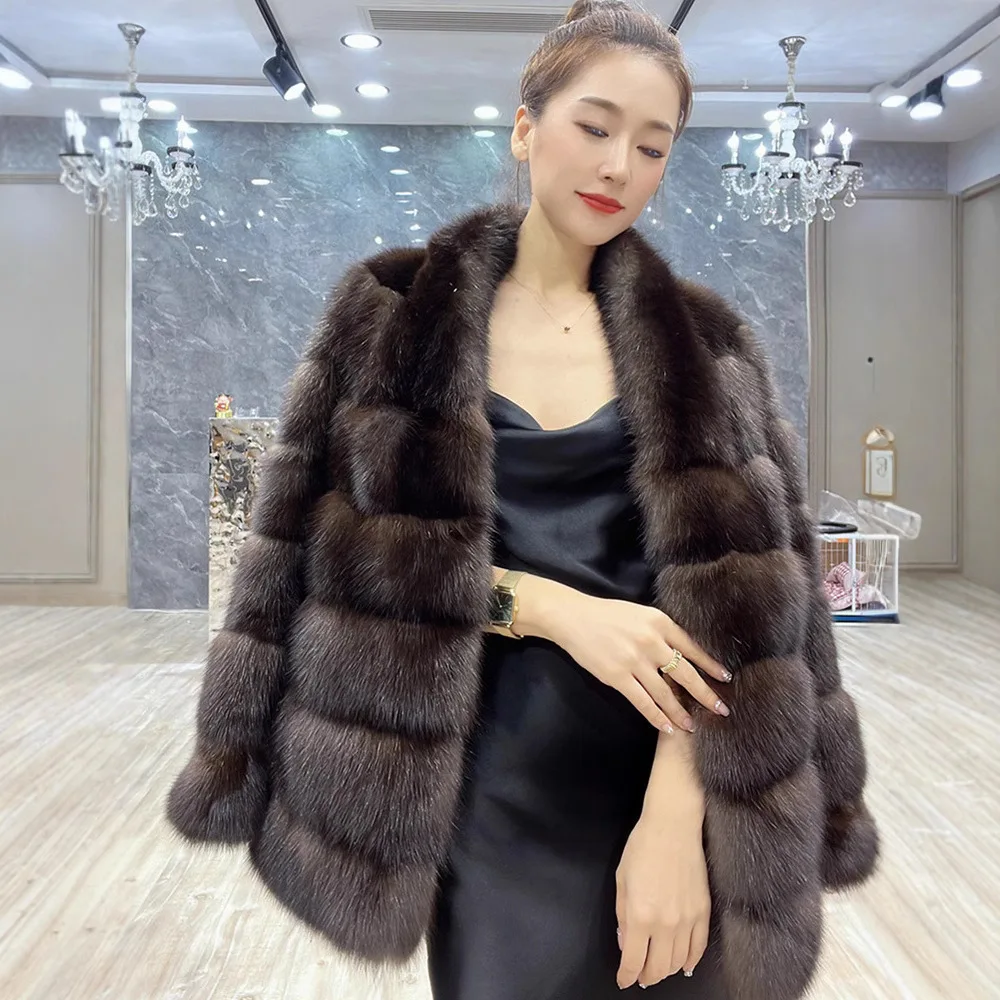 2023 new mink V-neck fur coat for women, loose and slimming, faux fur winter warm jacket
2023 new mink V-neck fur coat for women, loose and slimming, faux fur winter warm jacket