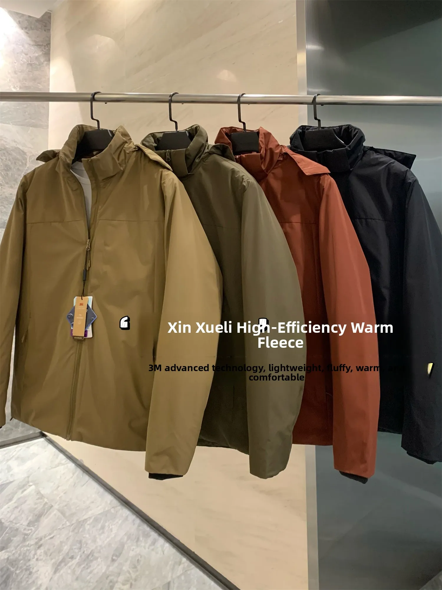 New Year's Thiened Cotton Jaet Outdoor Removable Hat Windproof Casual Cotton Clothing for Youth Regular Sve Length
New Year's Thiened Cotton Jaet Outdoor Removable Hat Windproof Casual Cotton Clothing for Youth Regular Sve Length