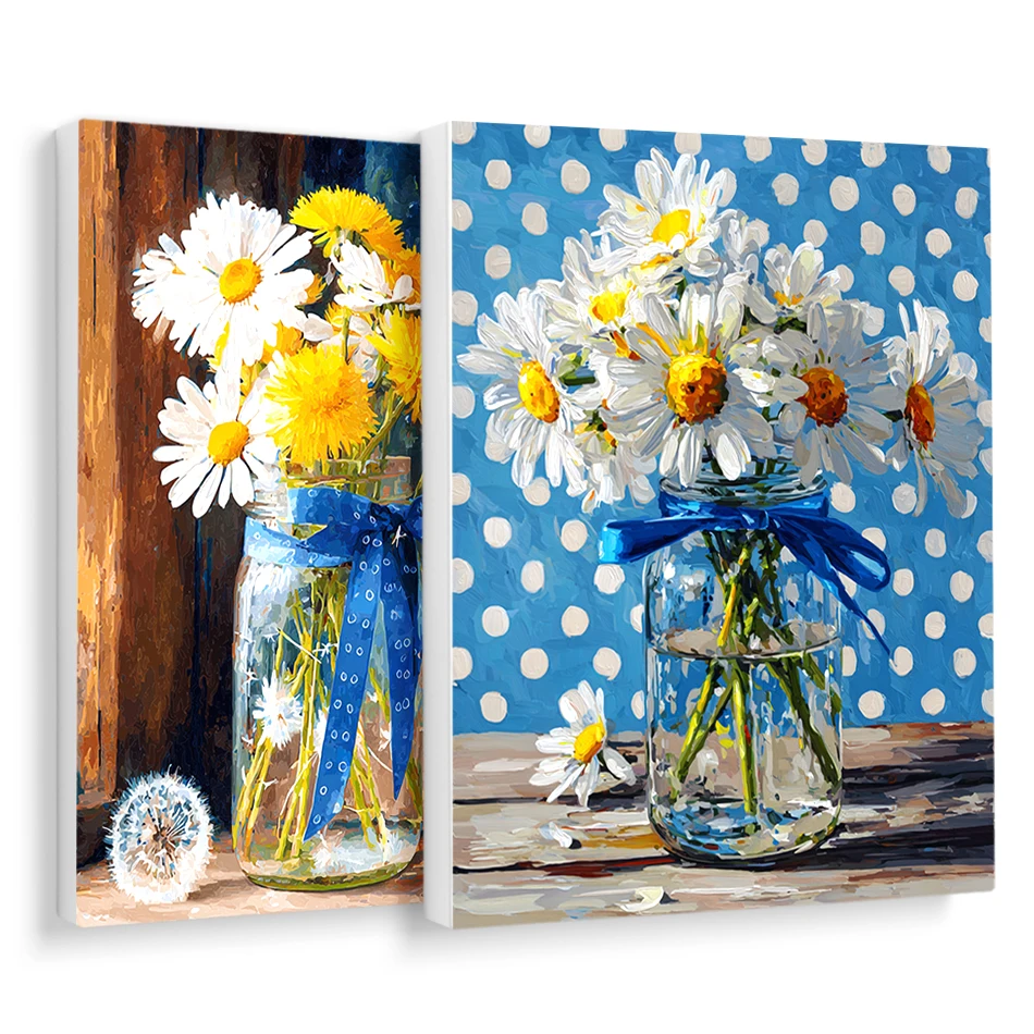 RUOPOTY Painting By Numbers On Canvas Framed Wall Art Modern For Beginner Diy glass bottle Flowers Drawing By Numbers Oil Art
RUOPOTY Painting By Numbers On Canvas Framed Wall Art Modern For Beginner Diy glass bottle Flowers Drawing By Numbers Oil Art