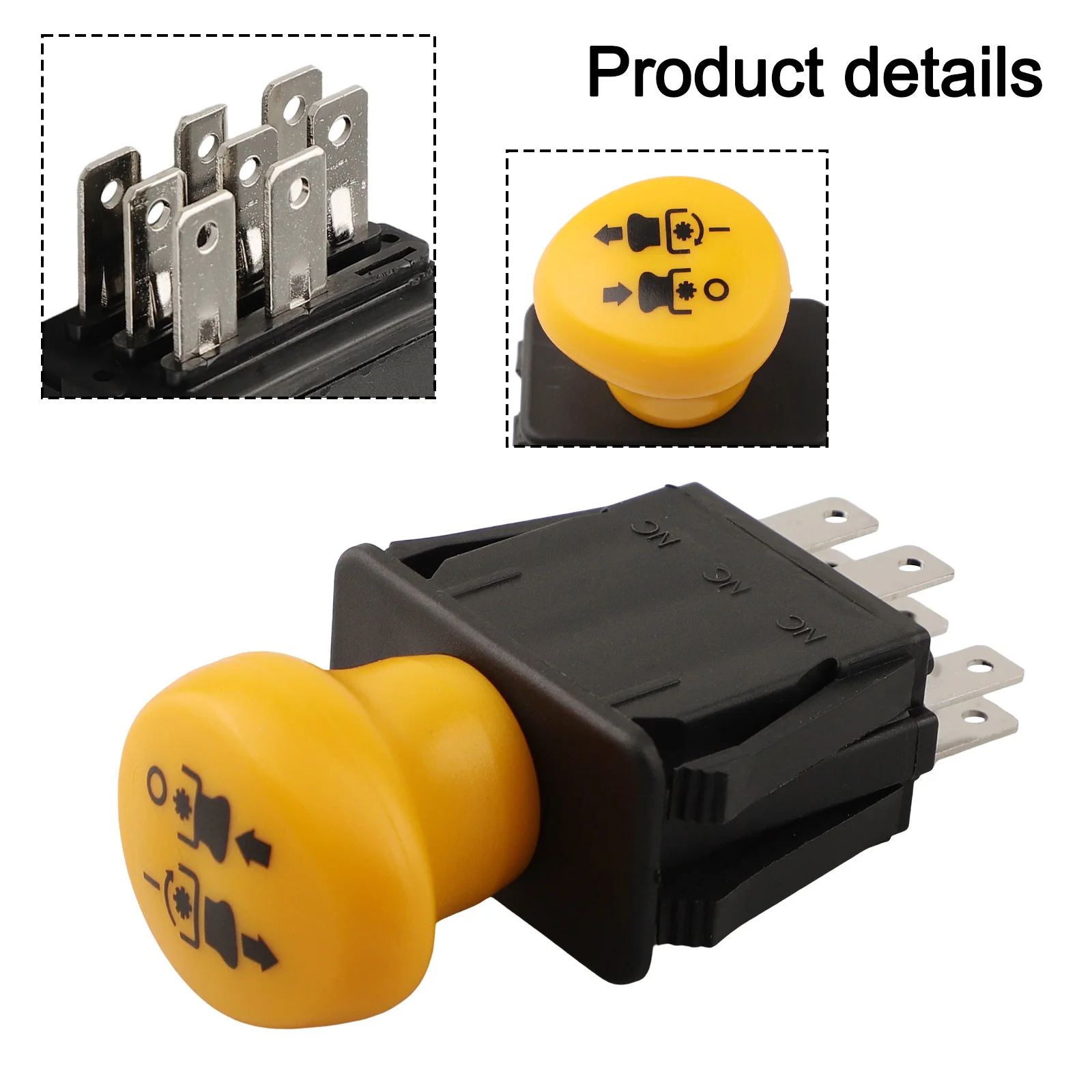 Factory Switch Replacement For Lawn Mowers HD Switch 10 AMP 10 AMP Upgrade Switch 200,000 Cycles Easy Installation
Factory Switch Replacement For Lawn Mowers HD Switch 10 AMP 10 AMP Upgrade Switch 200,000 Cycles Easy Installation