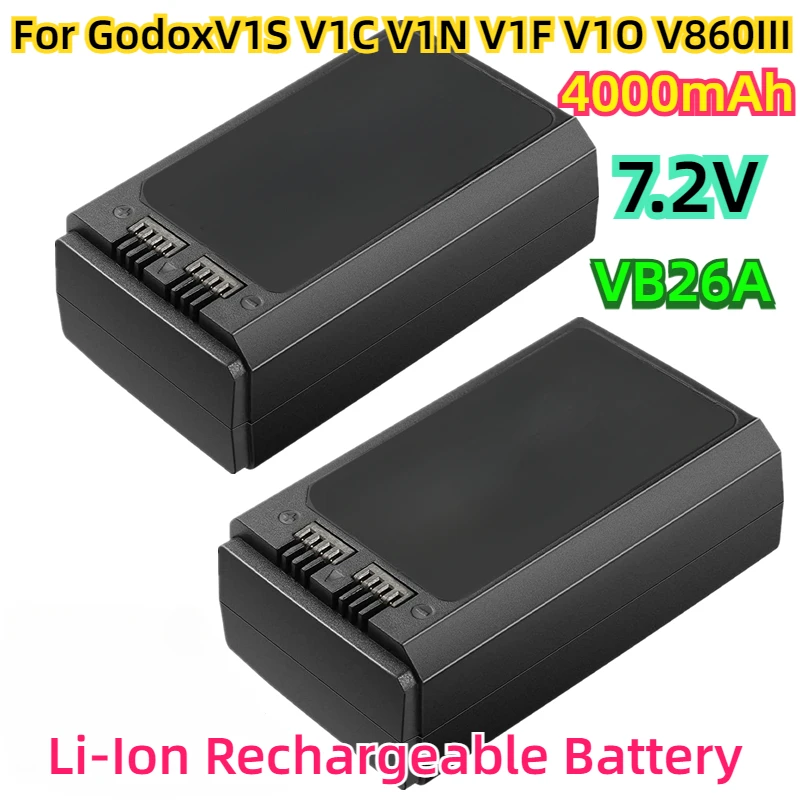 Для GodoxV1S V1C V1N V1F V1O V860III Фотографическая лампа круглая головка вспышка VB26A 7,2 в 4000 мАч литий-ионная аккумуляторная батарея
Для GodoxV1S V1C V1N V1F V1O V860III Фотографическая лампа круглая головка вспышка VB26A 7,2 в 4000 мАч литий-ионная аккумуляторная батарея