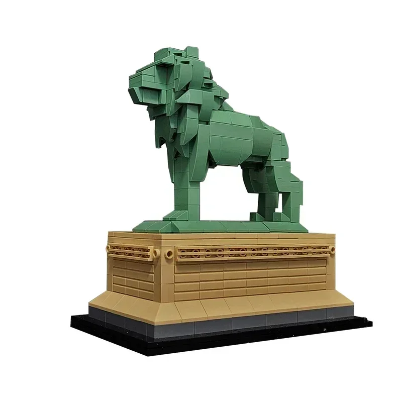 EKbricks MOC Building Blocks Art Institute Lion (Chicago) Модель DIY Кирпичи Развивающие игрушки Juguetes для детей Подарок на день рождения
EKbricks MOC Building Blocks Art Institute Lion (Chicago) Модель DIY Кирпичи Развивающие игрушки Juguetes для детей Подарок на день рождения