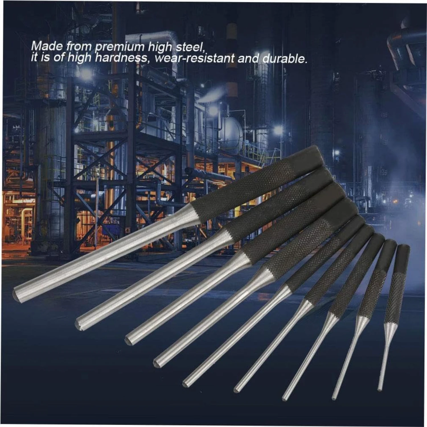 Premium, top-grade steel roll pin set for ultimate strength and durability - professional grade, high-quality multi-size round p
Premium, top-grade steel roll pin set for ultimate strength and durability - professional grade, high-quality multi-size round p
