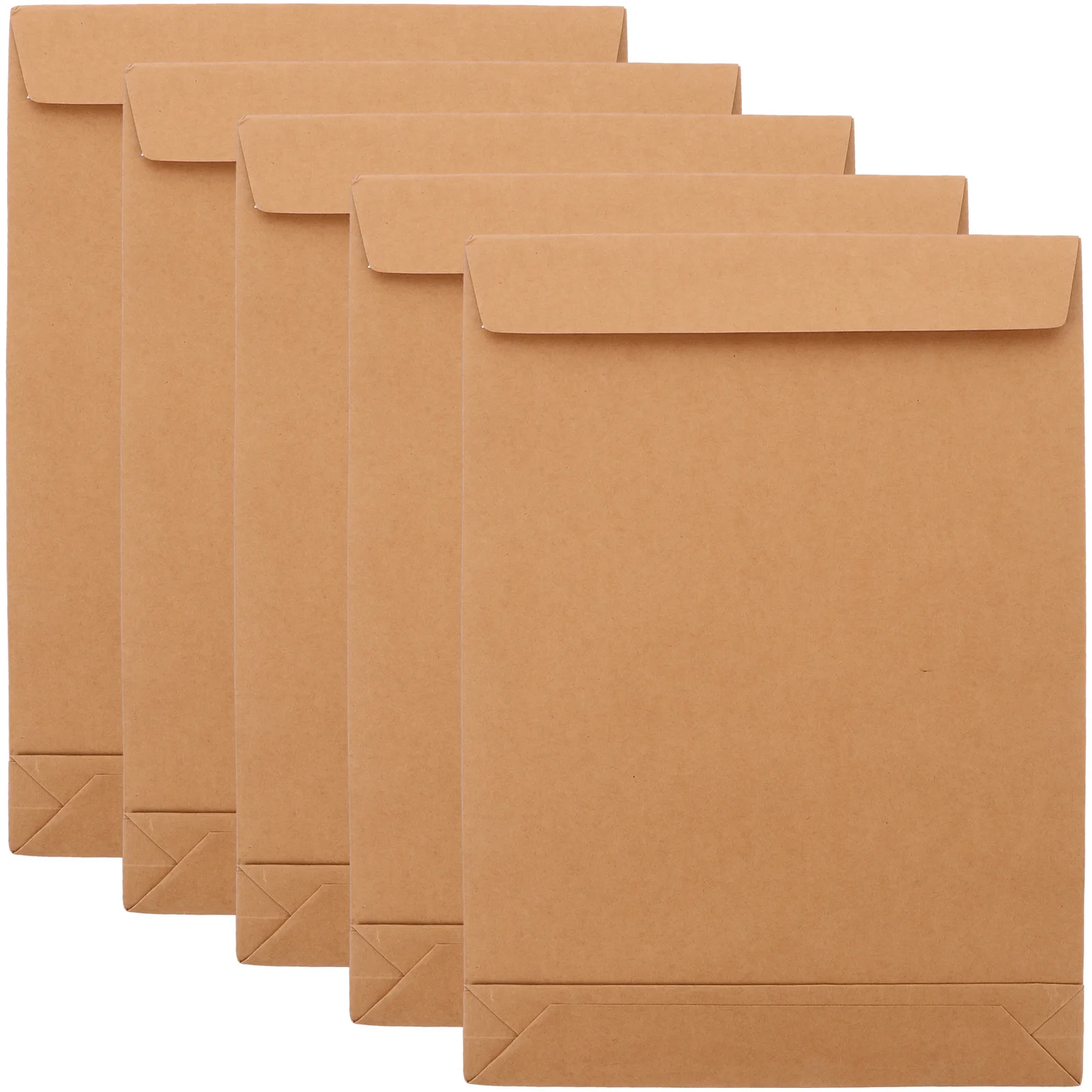 Kraft Paper Document Bag A4 180Gsm Double Tape Sealed File Folder Envelope Storage Bags For Clothes Shirts Gifts Packaging Bulk
Kraft Paper Document Bag A4 180Gsm Double Tape Sealed File Folder Envelope Storage Bags For Clothes Shirts Gifts Packaging Bulk