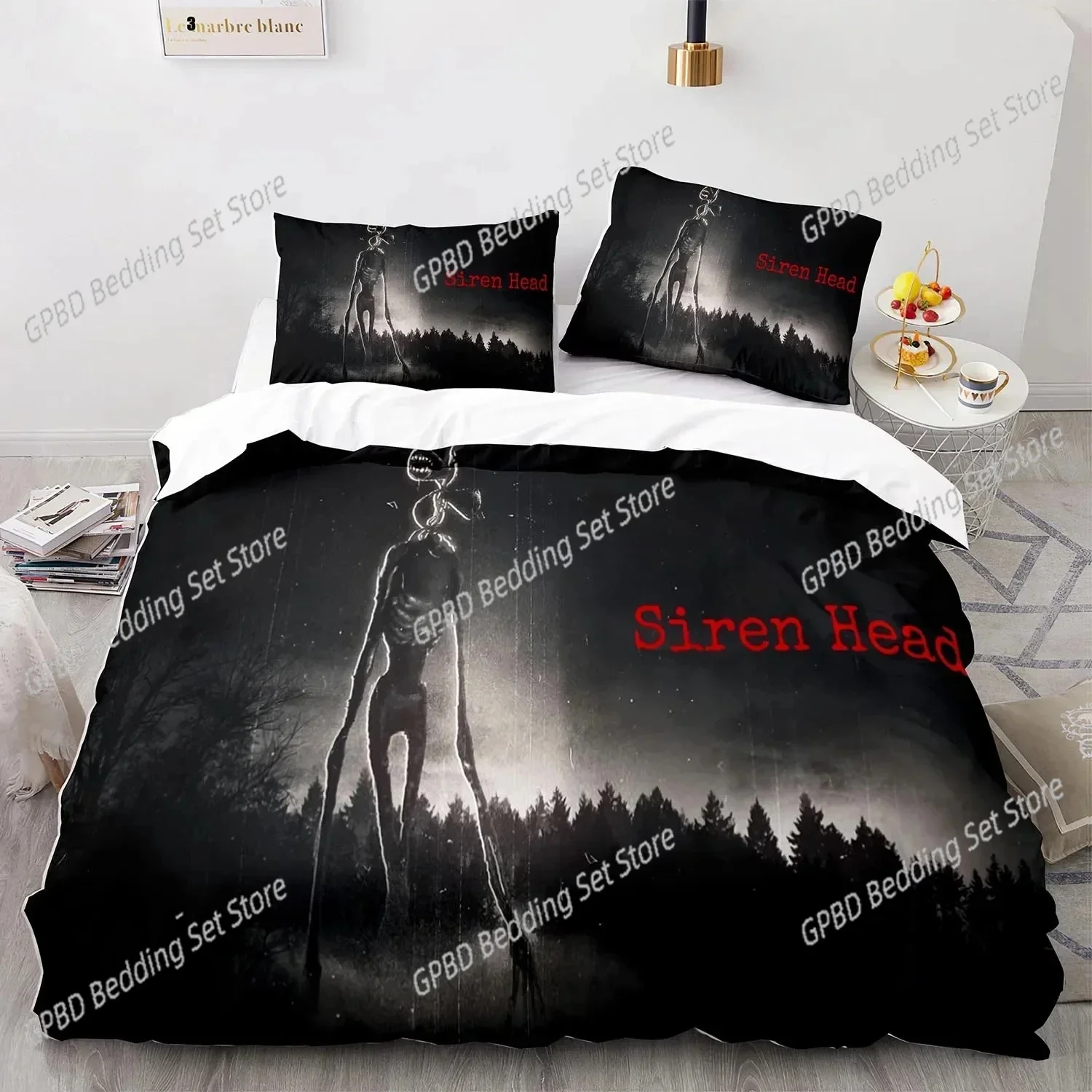Siren Head 3D NEW Duvet Cover Pillowcase Bedding Set Adult Boy Girl Bedroom Decoration Children Single Double Large
Siren Head 3D NEW Duvet Cover Pillowcase Bedding Set Adult Boy Girl Bedroom Decoration Children Single Double Large