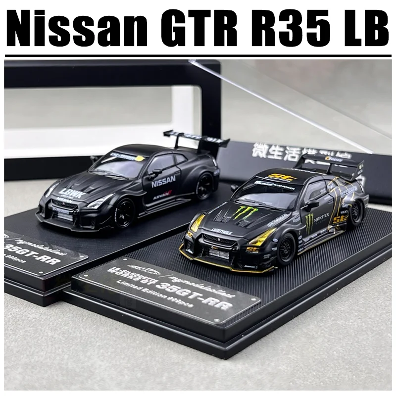 MC 1/64 Nissan GTR R35 LB Limit Alloy Toy Motor Vehicle Diecast Metal Model Gifts
MC 1/64 Nissan GTR R35 LB Limit Alloy Toy Motor Vehicle Diecast Metal Model Gifts