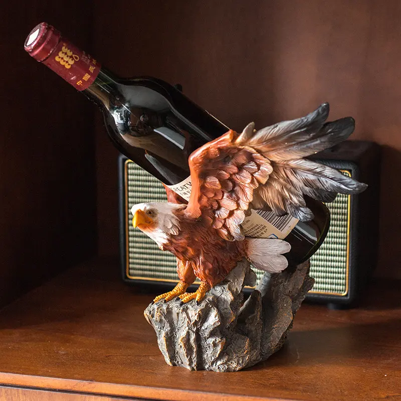 Eagle Wine Rack Ornament, European Creative Wine Bottle Holder, Mini Decorative Ornament for Wine Cabinet
Eagle Wine Rack Ornament, European Creative Wine Bottle Holder, Mini Decorative Ornament for Wine Cabinet