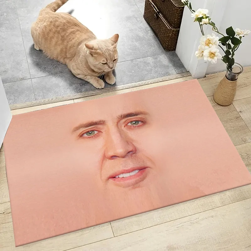 Full Face Front Door Floor Entrance Mats Outdoor Funny Meme Bathroom Kitchen Doormat Garden Carpet Rug
Full Face Front Door Floor Entrance Mats Outdoor Funny Meme Bathroom Kitchen Doormat Garden Carpet Rug