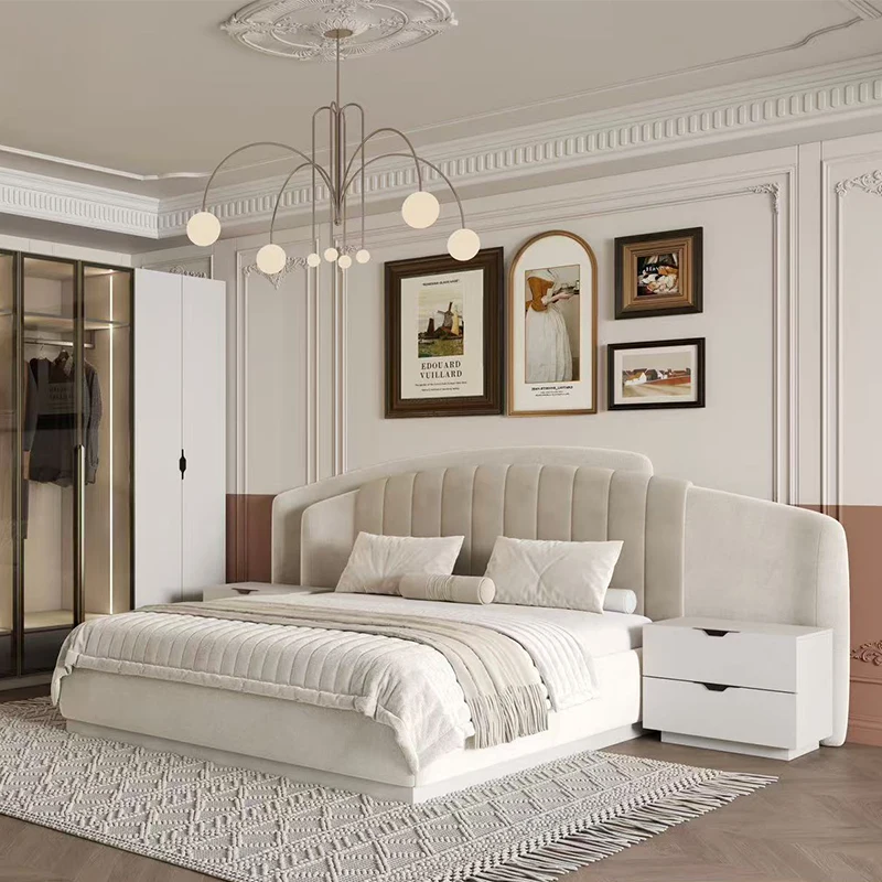&High Quality Cozy Minimalist Storage Classic Wooden King Size Master Bedroom Complete Furniture Luxury Modern Set
&High Quality Cozy Minimalist Storage Classic Wooden King Size Master Bedroom Complete Furniture Luxury Modern Set