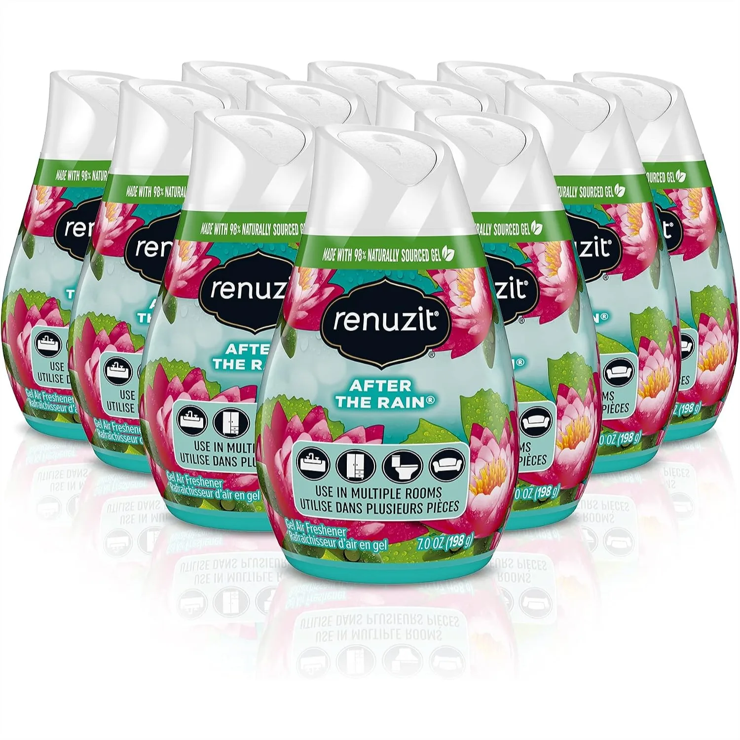 Adjustable Solid Air Freshener for Small Spaces with After the Rain Scent, 7 oz (Pack of 12)
Adjustable Solid Air Freshener for Small Spaces with After the Rain Scent, 7 oz (Pack of 12)