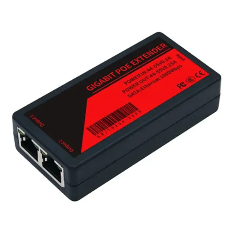 Удлинитель POE A28Q-POE, 2 порта, 1000 Мбит/с, повторитель POE по стандарту IEEE 802.3af, гигабитный, до 100 метров, для IP-камер NVR, простая установка
Удлинитель POE A28Q-POE, 2 порта, 1000 Мбит/с, повторитель POE по стандарту IEEE 802.3af, гигабитный, до 100 метров, для IP-камер NVR, простая установка