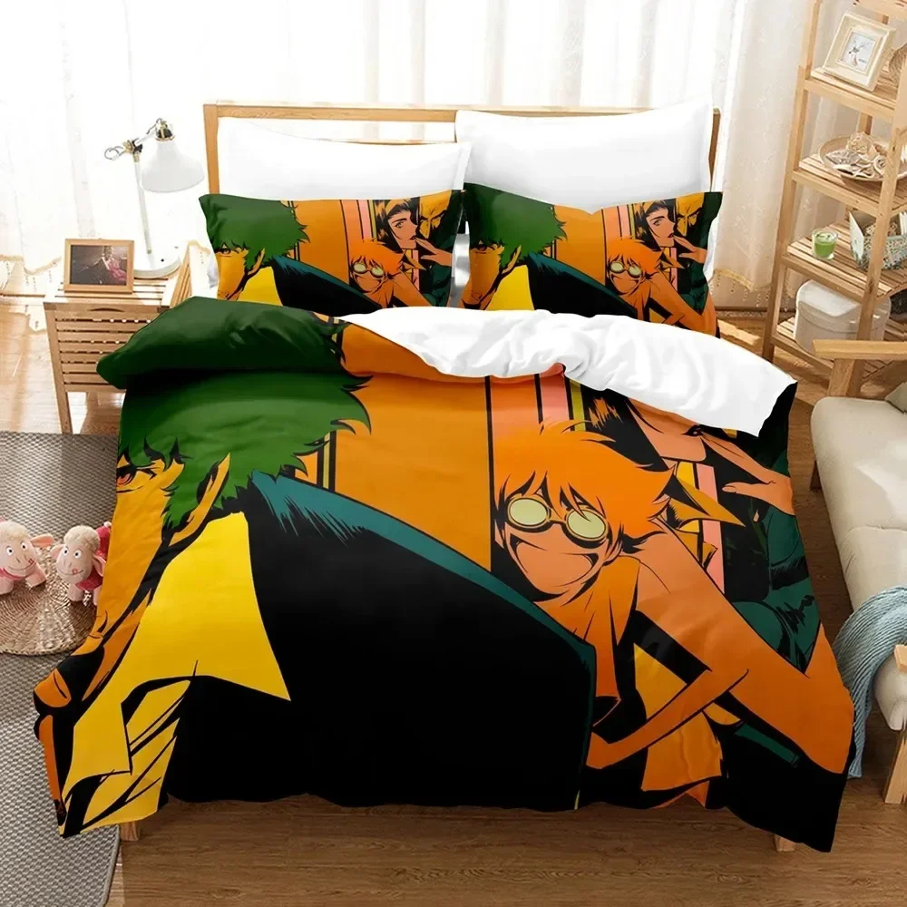 Комплект постельного белья Cowboy Bebop, комплект постельного белья с принтом японского аниме, пододеяльник, наволочка, постельное белье, пододеяльник, полный размер Queen King Size
Комплект постельного белья Cowboy Bebop, комплект постельного белья с принтом японского аниме, пододеяльник, наволочка, постельное белье, пододеяльник, полный размер Queen King Size