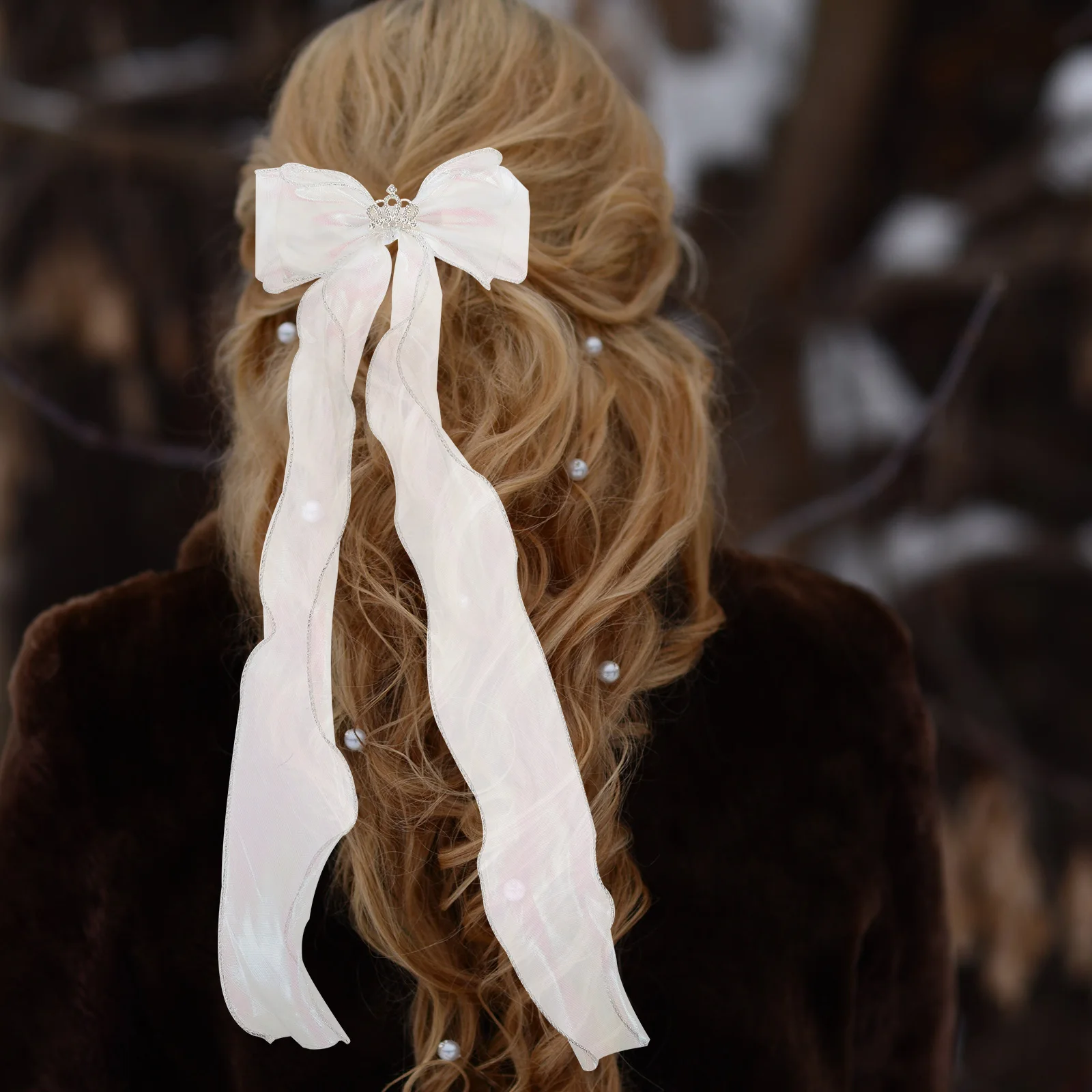 2 Pcs Hair Accessories Ribbon Bows Ribbons Haie Clips Decorative for Cute
2 Pcs Hair Accessories Ribbon Bows Ribbons Haie Clips Decorative for Cute