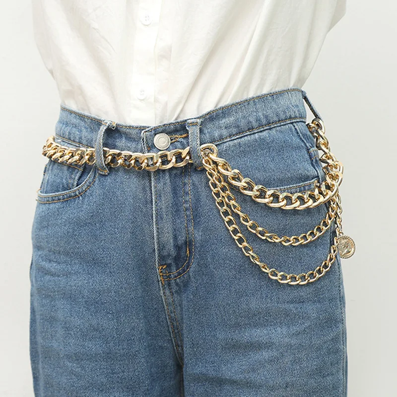 Retro Versatile Metal Waist Chain Belt For Women Fashion Jeans Sweater Chain Waist Seal Body Decor Accessories Gold
Retro Versatile Metal Waist Chain Belt For Women Fashion Jeans Sweater Chain Waist Seal Body Decor Accessories Gold