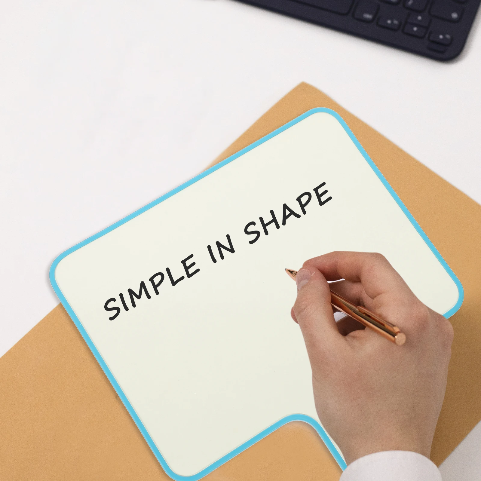 1pc Double Sided Answer Paddle Thick Blank Whiteboard For Classroom Interactive Teaching Tool Rounded Corners Quick Response
1pc Double Sided Answer Paddle Thick Blank Whiteboard For Classroom Interactive Teaching Tool Rounded Corners Quick Response
