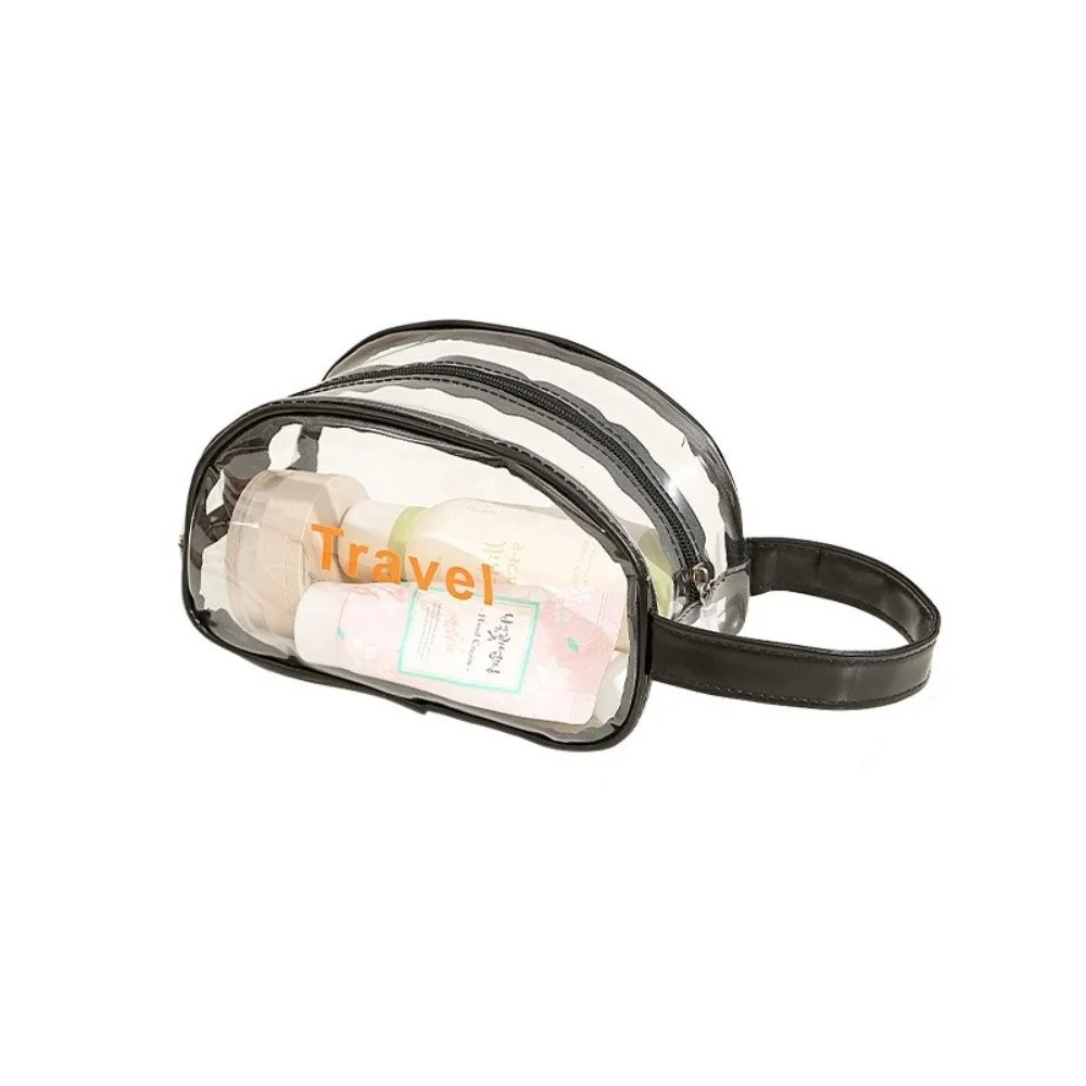 PVC Transparent Cosmetic Bag Lightweight Large Capacity Fitness Training Bag Waterproof Wash Bag Swimming Storage Bag Shopping
PVC Transparent Cosmetic Bag Lightweight Large Capacity Fitness Training Bag Waterproof Wash Bag Swimming Storage Bag Shopping