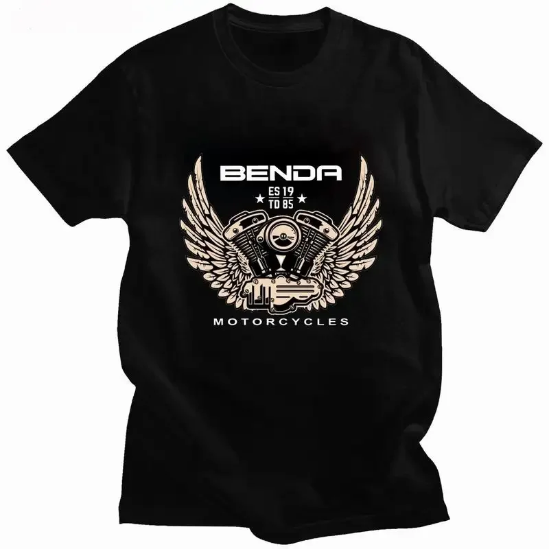 Benda Chinese Motorcycle Brand Printed T-shirt Summer Classic Vintage Motorcyclist T Shirt men clothing Summer Gothic
Benda Chinese Motorcycle Brand Printed T-shirt Summer Classic Vintage Motorcyclist T Shirt men clothing Summer Gothic