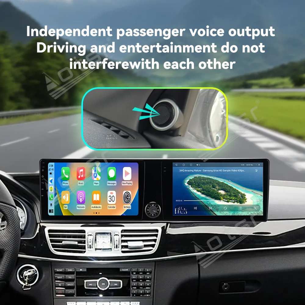 Dual 10.1" Android 13 CarPlay Car Radio For Mercedes Benz E-Class 2010-2015 Touch Screen Multimedia Player GPS Navigation DSP BT
Dual 10.1" Android 13 CarPlay Car Radio For Mercedes Benz E-Class 2010-2015 Touch Screen Multimedia Player GPS Navigation DSP BT