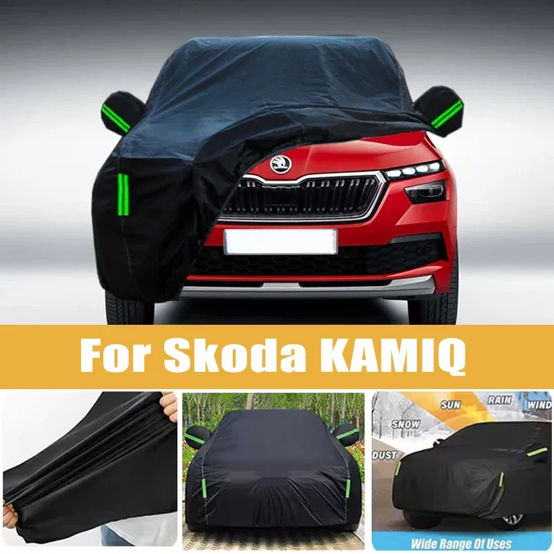 For Skoda KAMIQ Full Car Cover Four Seasons Outdoor Sun Anti UV Rain Snow Dust Protection Oxford Cloth Accessories
For Skoda KAMIQ Full Car Cover Four Seasons Outdoor Sun Anti UV Rain Snow Dust Protection Oxford Cloth Accessories