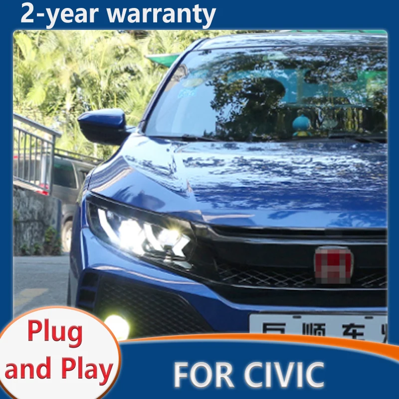 Фары головного света для Honda Civic X G10, светодиодсветодиодный фары 2016-2019, фары Civic DRL, сигнал поворота, фары дальнего света «ангельские глазки», фары головного света
Фары головного света для Honda Civic X G10, светодиодсветодиодный фары 2016-2019, фары Civic DRL, сигнал поворота, фары дальнего света «ангельские глазки», фары головного света