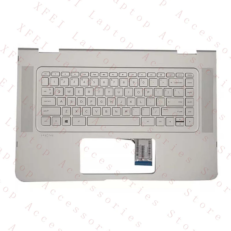 F For HP Spectre x360 15-AP Palmrest C Shell English Backlit Keyboard Silver
F For HP Spectre x360 15-AP Palmrest C Shell English Backlit Keyboard Silver