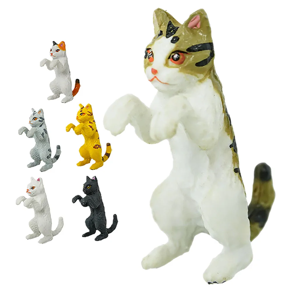 6 Pcs Mini Aquarium Decorations Cute Cat Figurines Fish Tank Ornaments Small Animal Landscaping Durability Materials Easy
6 Pcs Mini Aquarium Decorations Cute Cat Figurines Fish Tank Ornaments Small Animal Landscaping Durability Materials Easy