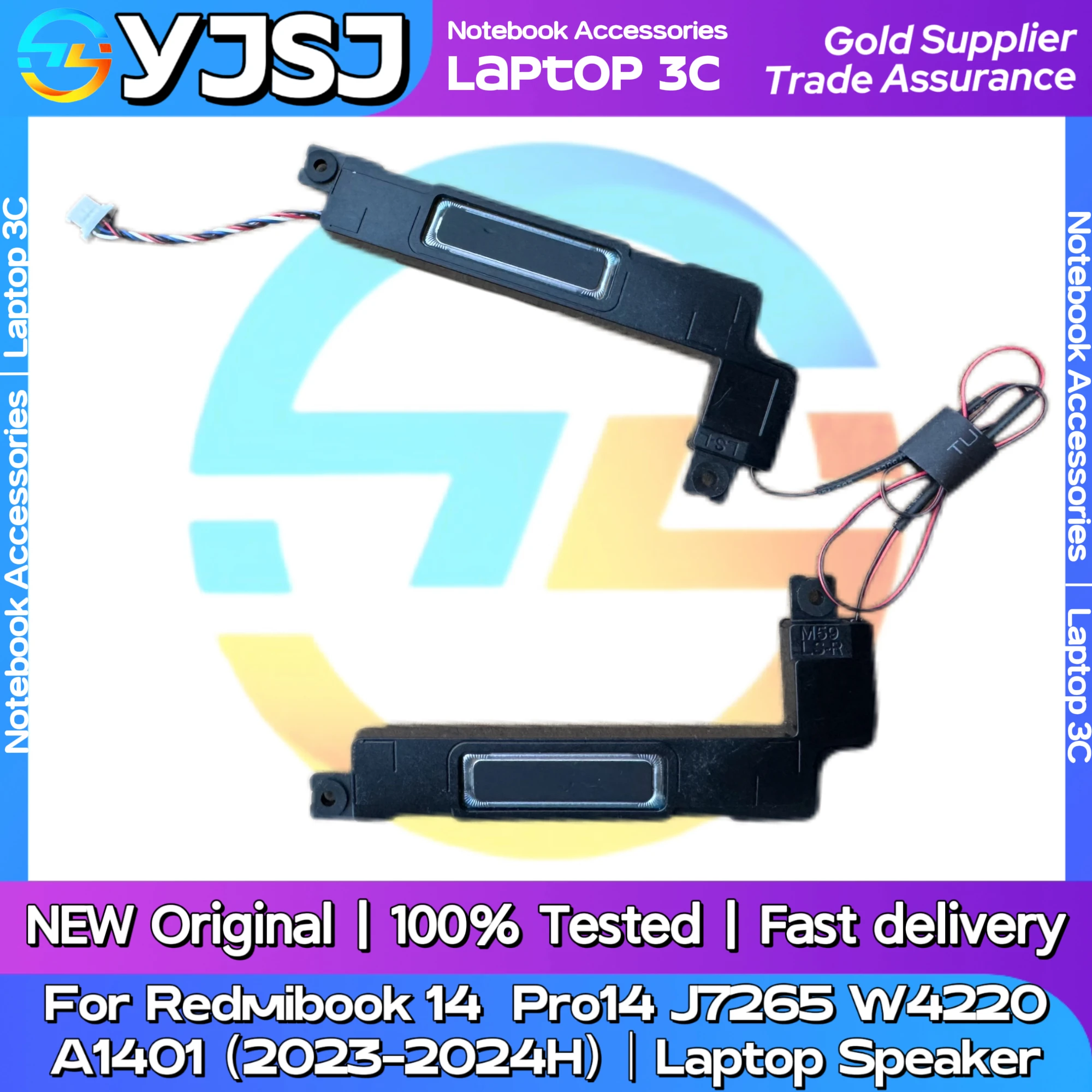 New Original Laptop Notebook Audio Speaker For Redmibook 14 Pro14 J7265 W4220 A1401 (2023-2024H)Built in horn audio
New Original Laptop Notebook Audio Speaker For Redmibook 14 Pro14 J7265 W4220 A1401 (2023-2024H)Built in horn audio